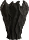 Light & Living Vaas Federico - Zwart - Ø24,5cm - Modern