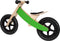 Broozzer luxe houten loopfiets CARBON FIBRE met ABEC 9 lagers en SPECIAAL gevulde rubberen luchtwielen 12 inch Groen