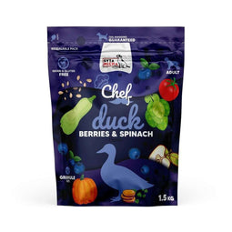 Voer SYTA MICHA Chef Bosvruchten Eend Spinazie 1,5 Kg