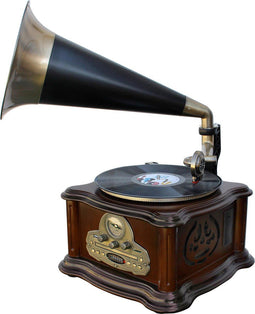 Soundmaster NR917 - Nostalgisch muziekcenter - Platenspeler CD radio cassette USB Bluetooth
