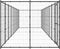 vidaXL - Hondenkennel - 21,78 - m² - staal