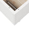 vidaXL - Plantenbak - 70x70x49,5 - cm - massief - grenenhout - wit