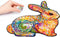 UNIDRAGON Houten Puzzel Voor Volwassenen Dier - Schitterend Konijn - 106 stukjes - Small 22x23 cm