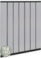 O'DADDY® Vliegengordijn Lamellenhor - 184x260 cm - Zelfsluitend - Zwart