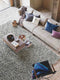Brink en Campman - Rocks 70504 Vloerkleed - 200x300 - Rechthoek - Laagpolig,Structuur Tapijt - Modern - Grijs, Wit