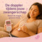 Gatson Doppler - Baby hartmonitor - Inclusief E-book en Doppler Gel - Roze