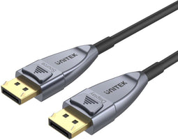 Unitek C1615GY - DisplayPort Kabel - 5 m - Grijs Zwart