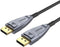 Unitek C1615GY - DisplayPort Kabel - 5 m - Grijs Zwart