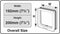 Cat Mate Kattenluik met 4-Voudige Vergrendeling 19,2 x 20 cm - wit - 309W
