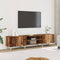 vidaXL - Tv-meubel - 180x31,5x40 - cm - bewerkt - hout - oud - houtkleurig