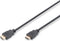 Assmann HDMI 1.4 - Kabel - Full HD 3D-compatibel 300cm - Zwart