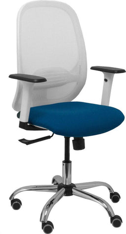 Bureaustoel P&C 354CRRP Wit Marineblauw