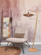 GOOD&MOJO Vloerlamp Iguazu - Bamboe/Jute - 62x40x150cm - - Staande lampen voor Woonkamer - Slaapkamer