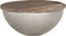 vidaXL - Salontafelset - komvormig - Ø60 - cm - massief - mangohout