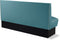 Bel Air Dinerbank Single Booth HW-180 Blauw