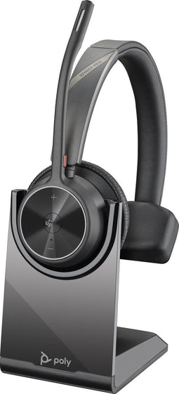 HP Poly Voyager 4310 - USB-A Headset - Microsoft Teams Certified met BT700 dongle - Zwart