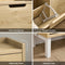 SoBuy FSR100-N - Schoenenkast - 8 Planken - Naturel Hout