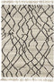 Brink en Campman - Arabiska Diamant 63101 Vloerkleed - 250x350 - Rechthoek - Berber,Laagpolig Tapijt - Modern - Grijs, Zwart
