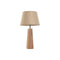 Bureaulamp Home ESPRIT Beige Natuurlijk 50 W 220 V
