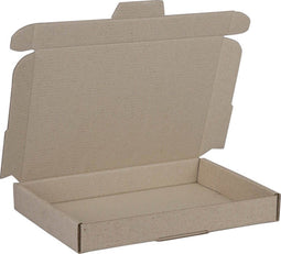 Graskarton brievenbusdoosjes 221 x 155 x 28 mm (a5 formaat) | 50 stuks