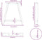 vidaXL - Salontafelpoten - 2 - st - A-vormig - 70x(72-73) - cm - staal - antraciet