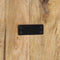 vidaXL - Hoofdbord - 200 - cm - massief - ruw - mangohout