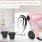 Sansbeauté® Föhn LuminAir - Ionische Haardroger - 2000W - 3 Opzetstukken - Pink