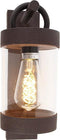 TRIO SAMBESI - Wandlamp - Bewegingssensor - Roestbruin - IP44