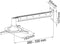 MyWall H16-5L - Beamermount - Universele muursteun - Wit