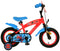 Spider-Man Kinderfiets - 12 inch - Handrem en terugtraprem - Blauw/Rood
