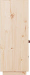 vidaXL - Hoge - kast - 67x40x108,5 - cm - massief - grenenhout