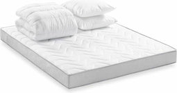 DEKO DREAM - Pack Matras 140x190cm + dekbed 240x220 + 2 Misa kussens