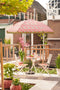 In The Mood Collection Mitchell Parasol - Stokparasol - Kantelbaar - Fuchsia - H238 x Ø220 cm