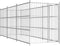 vidaXL - Hondenkennel - voor - buiten - 450x150x185 - cm