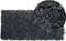 MUT - Shaggy vloerkleed - Zwart - 80 x 150 cm - Leer