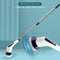 7-in-1 Elektrische Reiniging Turbo Scrub Borstel - Draadloze Spin Scrubber - 7 Borstelkoppen - Wit Zwart