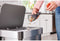 Black & Decker HLVC315J11-QW - Kruimelzuiger - Zakloos Nat/Droog - Zwart/Wit