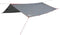 vidaXL - Kampeerluifel - waterdicht - 300x294 - cm - grijs - en - oranje
