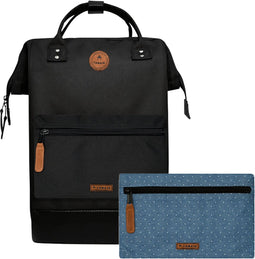 Cabaia laptoprugzak / Rugtas / Schooltas - 15 inch - Adventurer Large - Zwart