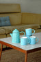 CABANAZ - kan, keramiek, TEA/COFFEE POT, 600 ml, blauw