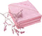 Cabau Lifestyle - Sporthanddoek met rits en opbergvak - Pink - 80X35CM - 100% katoen - In vier kleuren