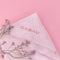 Cabau Lifestyle - Sporthanddoek met rits en opbergvak - Pink - 80X35CM - 100% katoen - In vier kleuren
