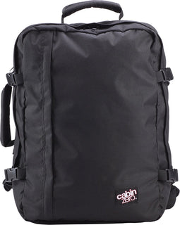 CabinZero Handbagage Reistas / Rugzak Combi - 44 Liter - Zwart