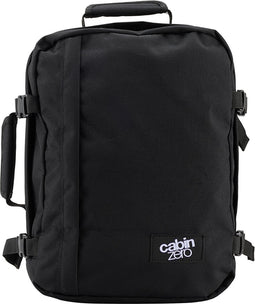 Cabinzero Mini - handbagage rugzak - wizair afmetingen - Absolute Black