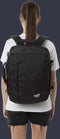 Cabinzero Mini - handbagage rugzak - wizair afmetingen - Absolute Black