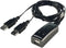 Cable KVM LINDY 32165 Black
