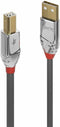 Cable Micro USB LINDY 36641 Grey 1 m (1 Unit)