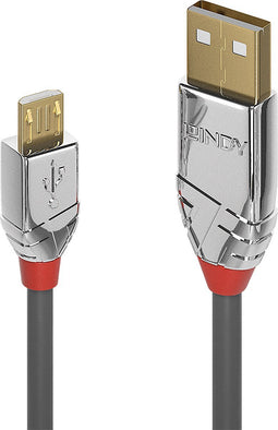 Cable Micro USB LINDY 36651 Grey