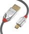 Cable Micro USB LINDY 36653 Grey
