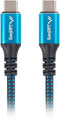 Cable USB C Lanberg Blue 50 cm
